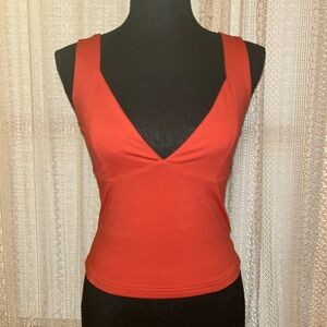 ReoRia Vibrant Red/Orange Top